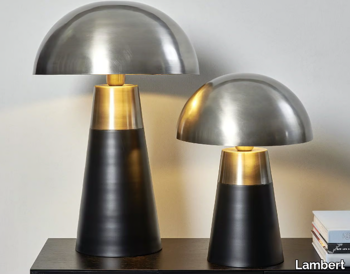 BROOKLYN - Stainless steel table lamp _ Lambert