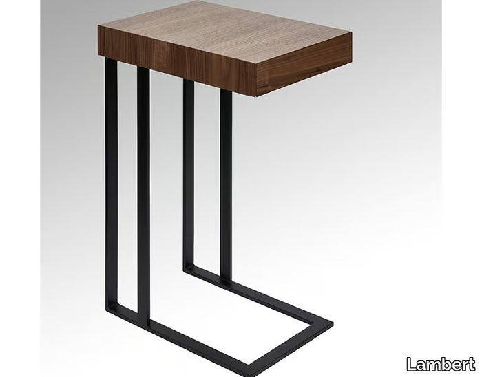 FREDDY - Rectangular wooden side table _ Lambert