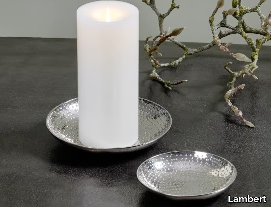 JAMAL - Aluminium candle holder _ Lambert