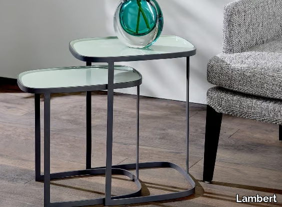 LEON - Iron side table _ Lambert