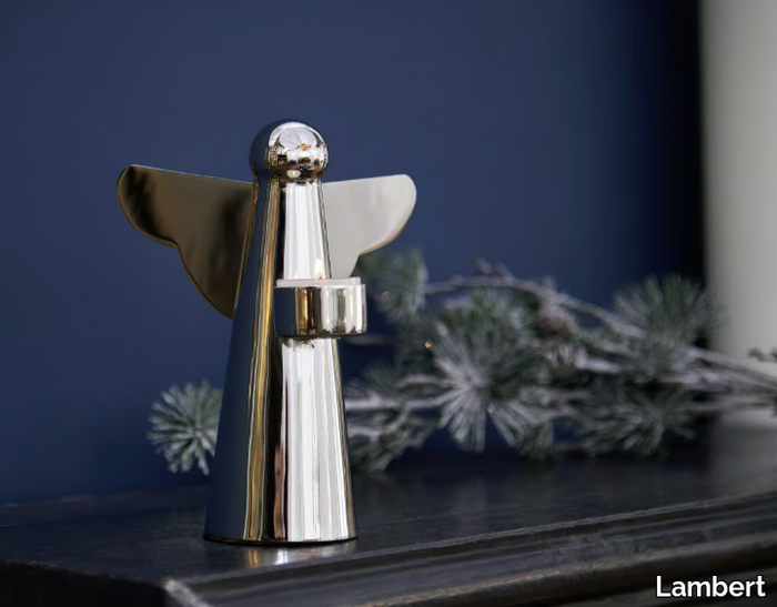 MURIEL - Stainless steel candle holder / decorative object _ Lambert