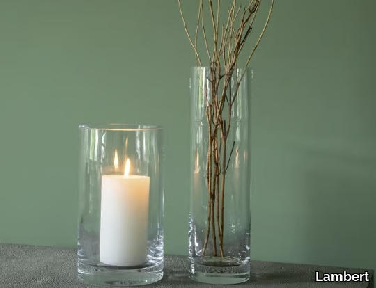 SILVIO - Glass candle holder / vase _ Lambert