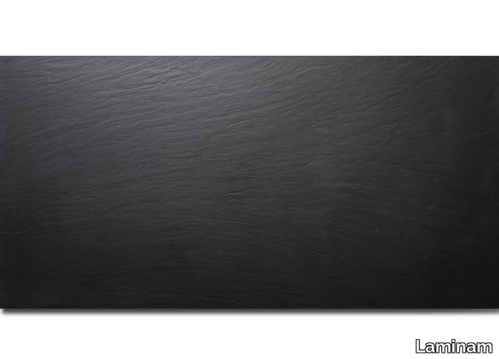 ARDESIA - NERO A SPACCO - Ceramic slab for horizontal surfaces _ Laminam