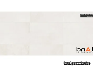 MATTER SLIM IVORY - Technical porcelain wall tiles with stone effect _ land porcelanico