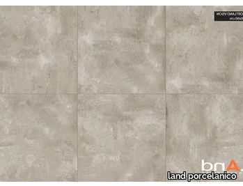 PORTLAND VISON - Technical porcelain flooring with concrete effect _ land porcelanico