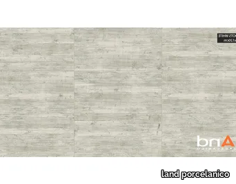 ROOTS WHITE - Technical porcelain flooring with wood effect _ land porcelanico