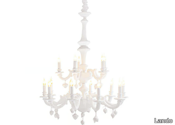 MATERIA 15 - Ceramic chandelier _ Lando