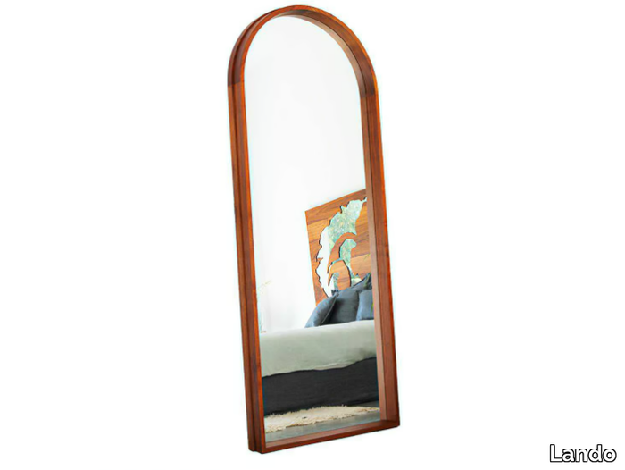 NOVECENTO - Framed freestanding mirror _ Lando