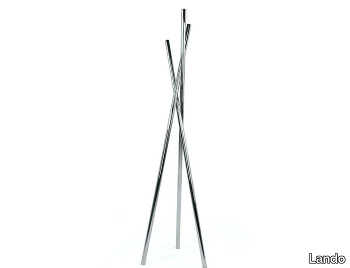 ASTER - Stainless steel coat stand _ Lando