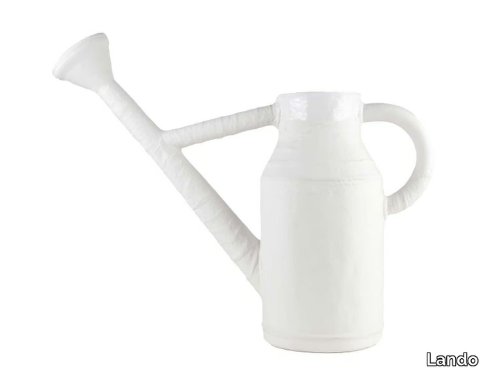 BIANCO LATTE 03 - Ceramic watering can _ Lando