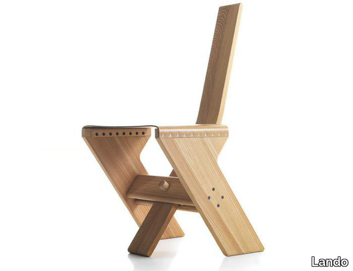 CANONE - Solid wood chair _ Lando