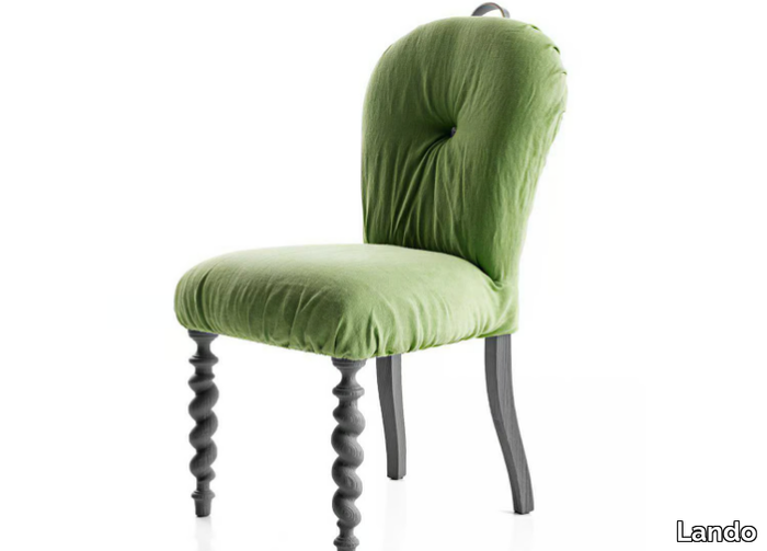 CHELLE - Upholstered fabric chair _ Lando