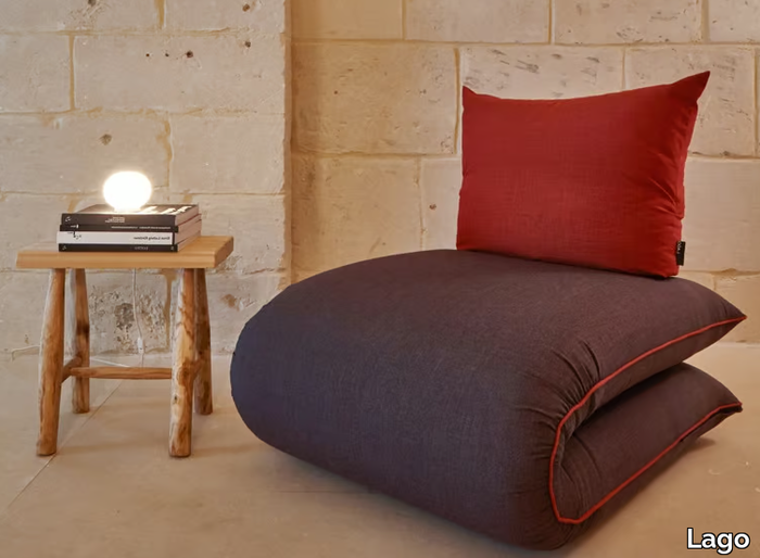 CHAMA - Cotton armchair / mattress _ Lago