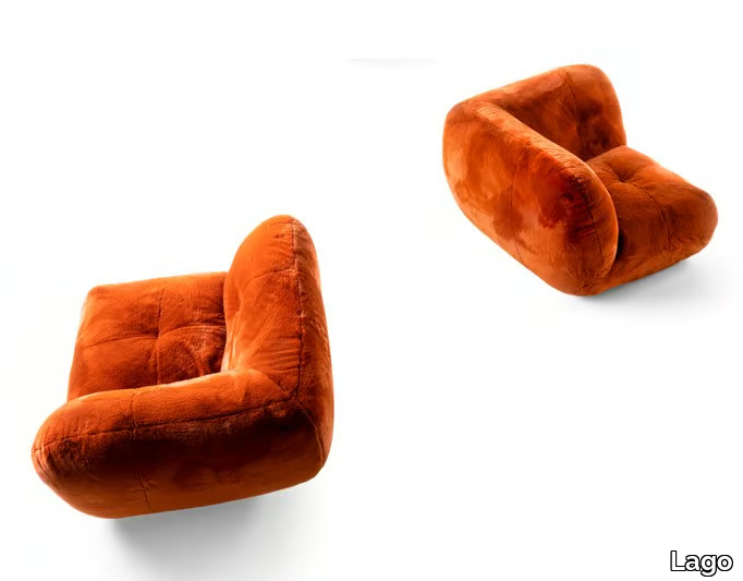 HAPPENING - 1460 - Corner leather armchair _ Lago