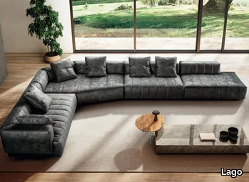 HERO - 2613 - Corner velvet sofa _ Lago