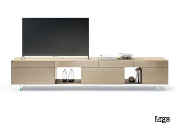 36E8 - 2148 - Glass TV cabinet _ Lago