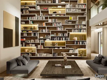 LAGOLINEA - 1208 - Sectional bookcase _ Lago