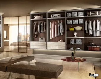 OUTFIT 1183 - Sectional walk-in wardrobe _ Lago