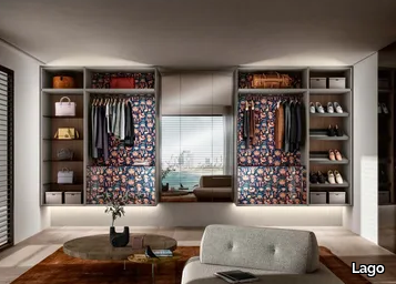 OUTFIT 1184 - Sectional walk-in wardrobe _ Lago