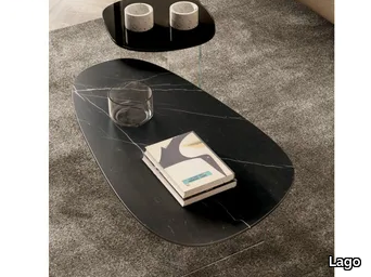 PLEASURE 1420 - Glass coffee table _ Lago