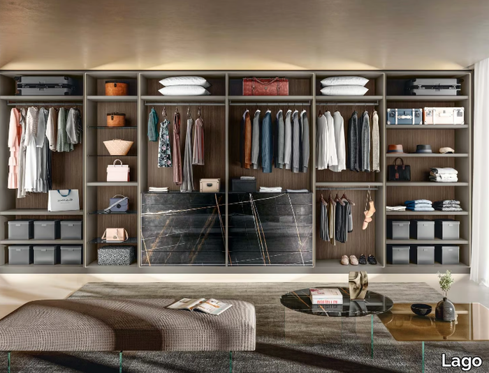 OUTFIT 1180 - Sectional walk-in wardrobe _ Lago