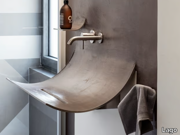 SKIN 1125 - Wall-mounted washbasin _ Lago