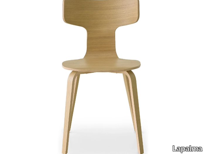 FEDRA - Multi-layer wood chair _ Lapalma