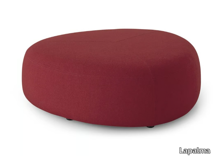 KIPU OUTDOOR - Fabric garden pouf with removable cover _ Lapalma