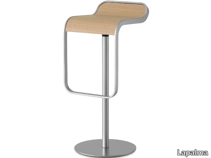 LEM - High wooden stool _ Lapalma