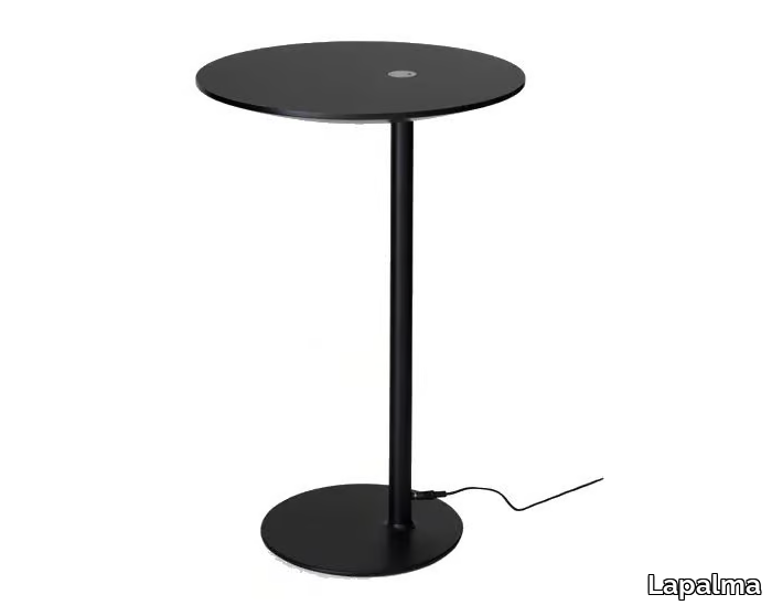 LYT - Round side table with USB _ Lapalma