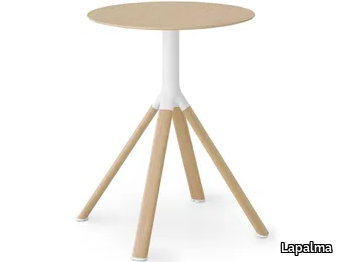 FORK - Round wooden table _ Lapalma