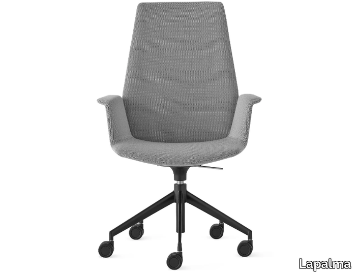 UNO - Fabric office chair with 5-Spoke base _ Lapalma