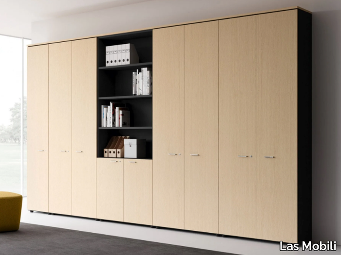 CONTENITORI UNIVERSALI EVO - Tall modular office storage unit _ Las Mobili