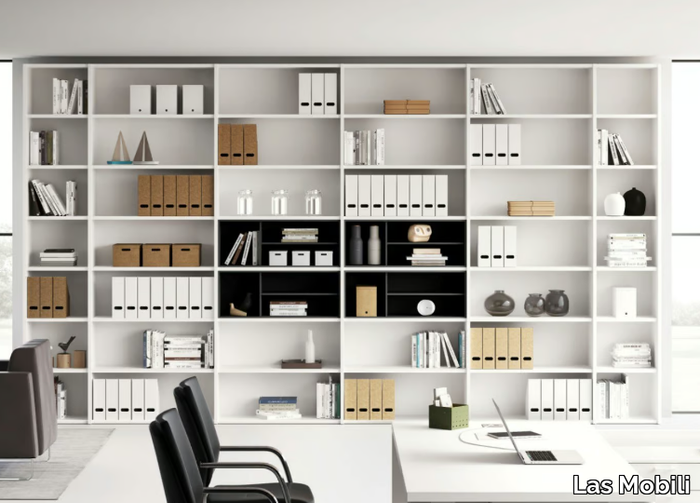 DELTA EVO - Open office shelving _ Las Mobili