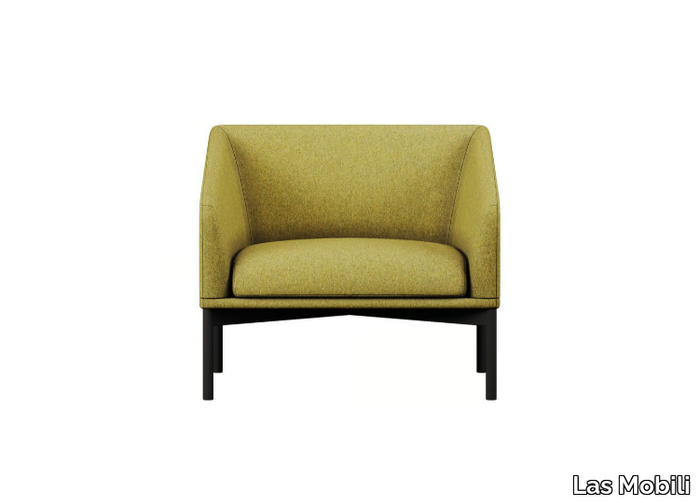 JETSET - Fabric armchair with armrests _ Las Mobili