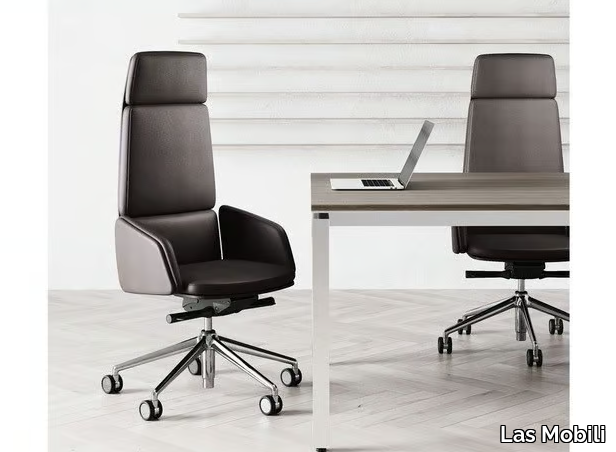 LEAD - High-back executive chair with armrests _ Las Mobili