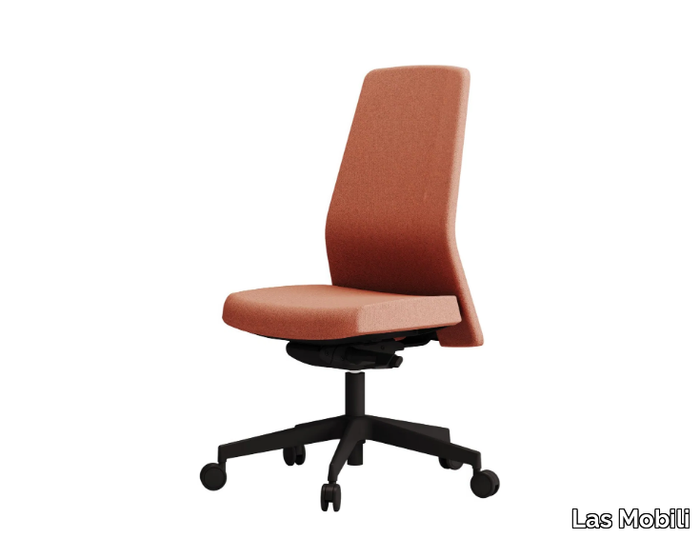 RASSEGNA - Height-adjustable fabric office chair with castors _ Las Mobili