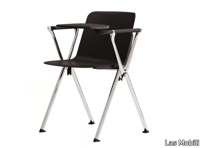 FICTION - Polypropylene training chair with armrests _ Las Mobili