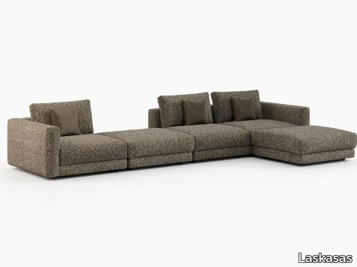 MONTREAL - Modular fabric sofa _ Laskasas