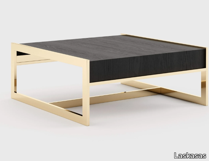 ANTHONY - Square wooden coffee table _ Laskasas