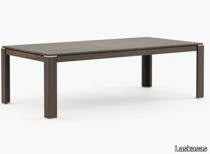 BUDA - Rectangular wooden dining table _ Laskasas