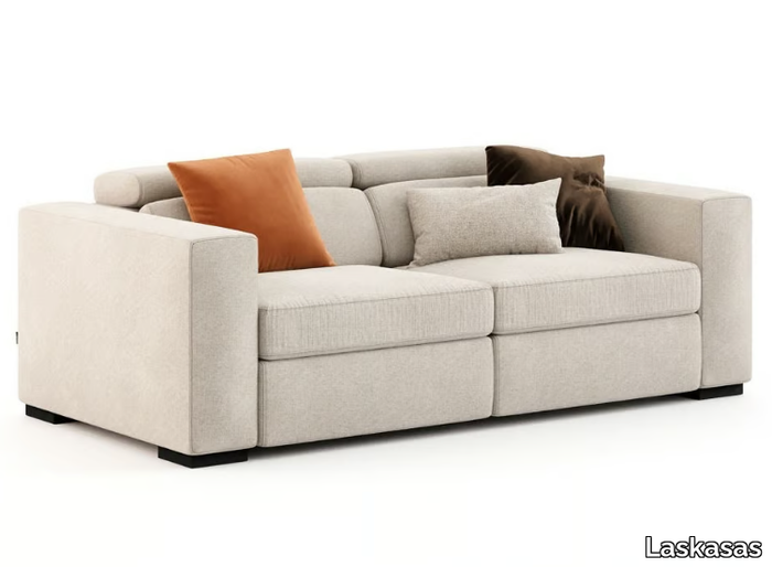 GOLD - 2 seater fabric sofa _ Laskasas