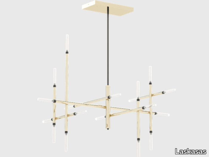 ROBERT - Stainless steel pendant lamp _ Laskasas