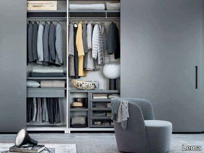 ELLEVI - Custom wardrobe with sliding doors _ Lema