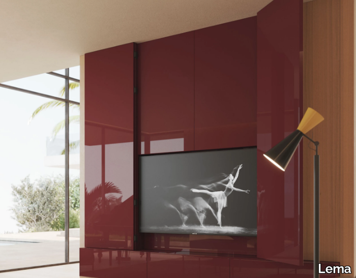 LT40 - Sectional storage wall _ Lema