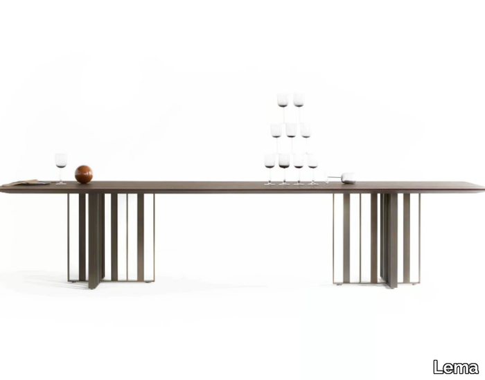 SHADE - Rectangular dining table _ Lema