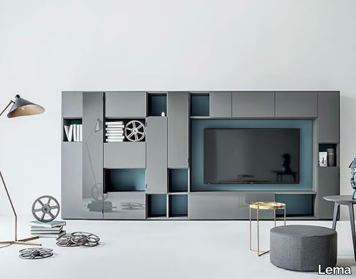 SELECTA - Sectional storage wall _ Lema