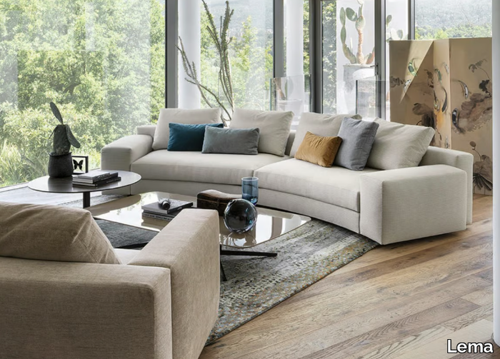 VENISE - Sectional curved sofa _ Lema