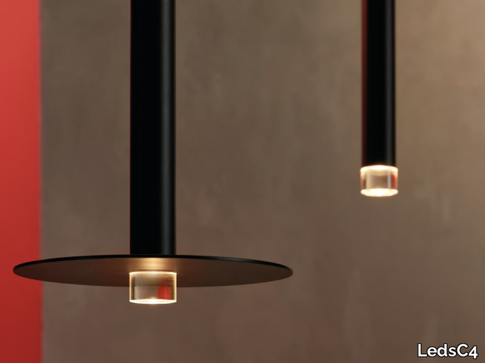 CANDLE - LED steel pendant lamp _ LedsC4