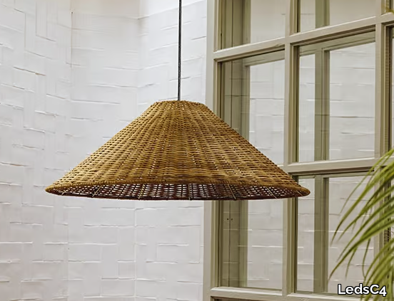 CARIBE - Rattan pendant lamp _ LedsC4